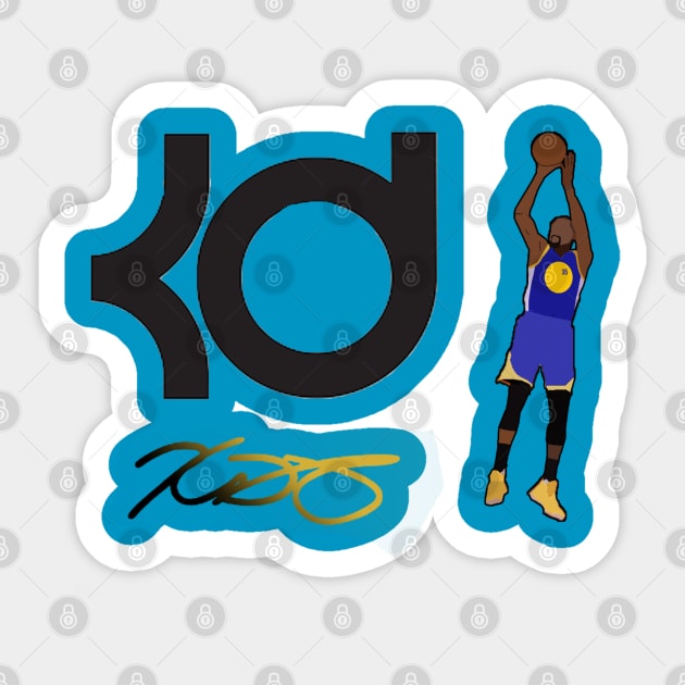 Kevin Anteater - KD Signature Sticker by xavierjfong